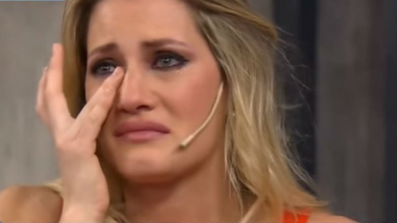 Mica Viciconte, emocionada