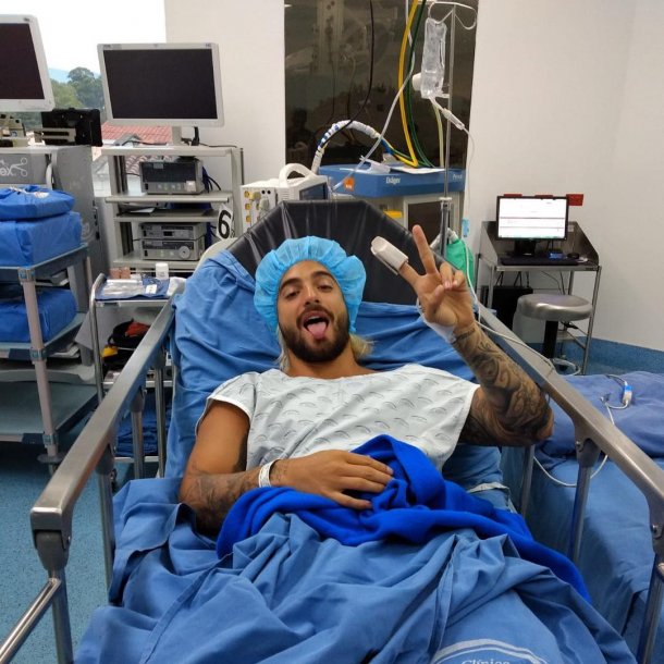 El mensaje de Maluma tras su operación