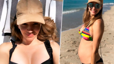 La primera foto de Marcela Kloosterboer luciendo su embarazo de 4 meses