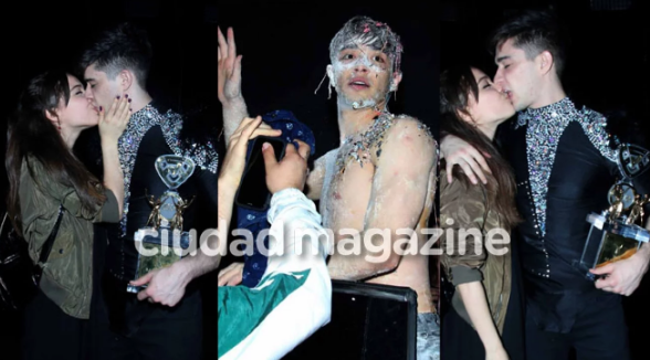 Julián Serrano, apasionado junto a Malena Narvay tras consagrarse en Bailando 2018
