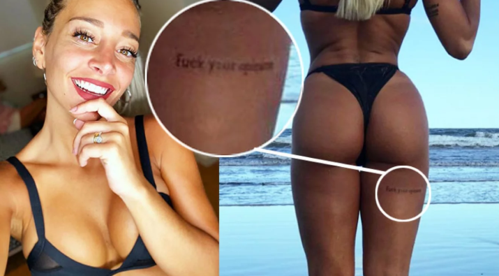El nuevo tatuaje de Sol Pérez debajo de la cola