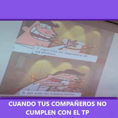 A ESOS QUE NO CUMPLEN