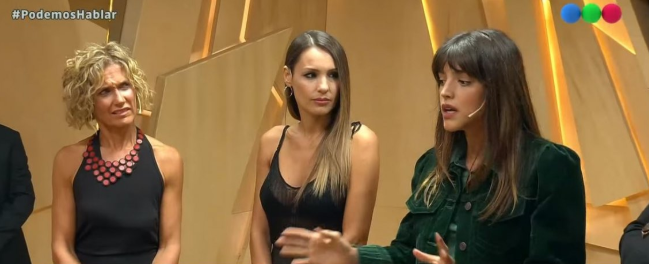 Los gestos de Maru Botana cuando escuchaba hablar a Calu