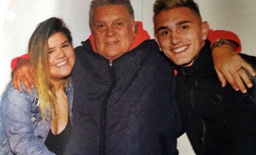 Facu Ambrosioni le agradeció a Luis Ventura