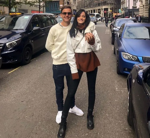 Oriana y Dybala, enamorados en Londres