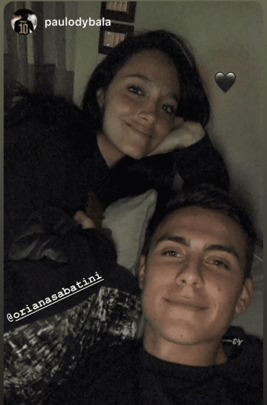 El romántico momento de Oriana Sabatini y Paulo Dyvala
