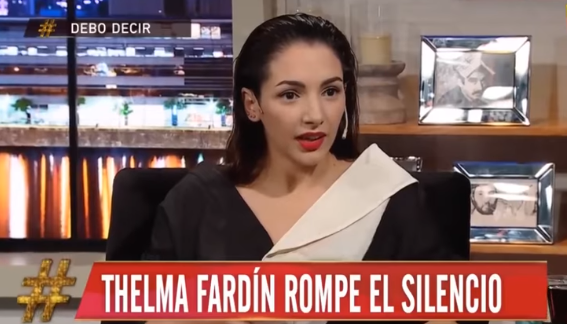 Thelma Fardín lanzará su libro