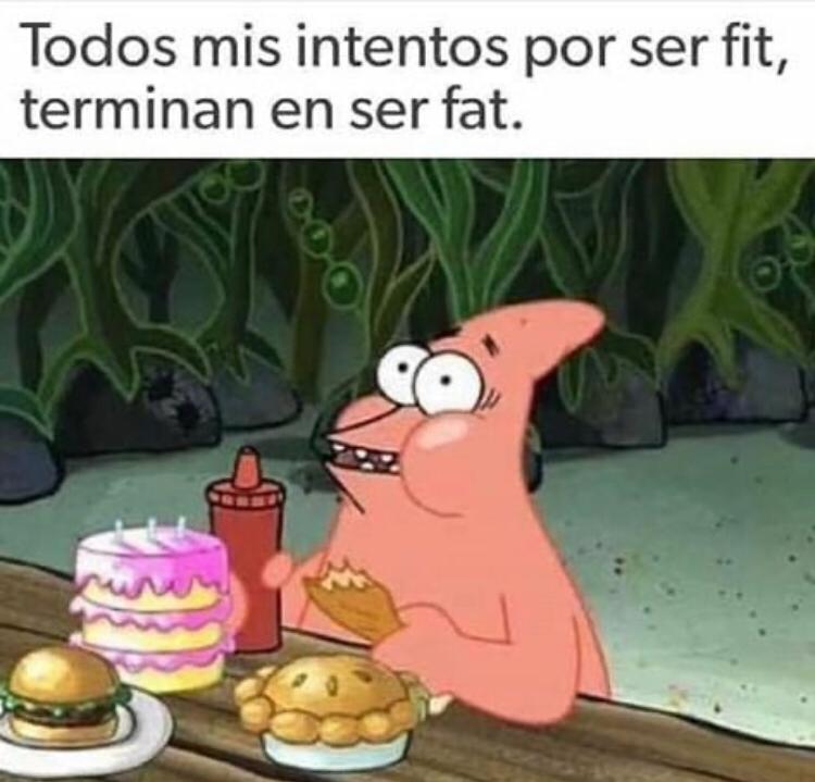 Cómo terminan mis intentos de ser fit