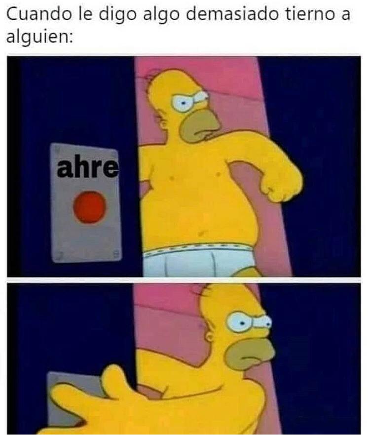 Cada vez que digo algo demasiado tierno
