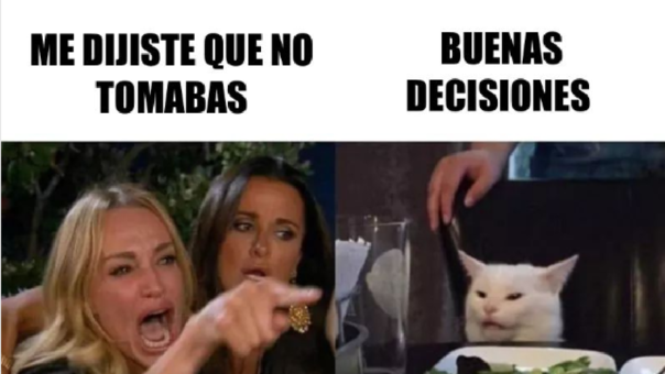 Me dijiste que no tomabas…