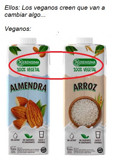 El trabajo de los veganos se ve reflejado