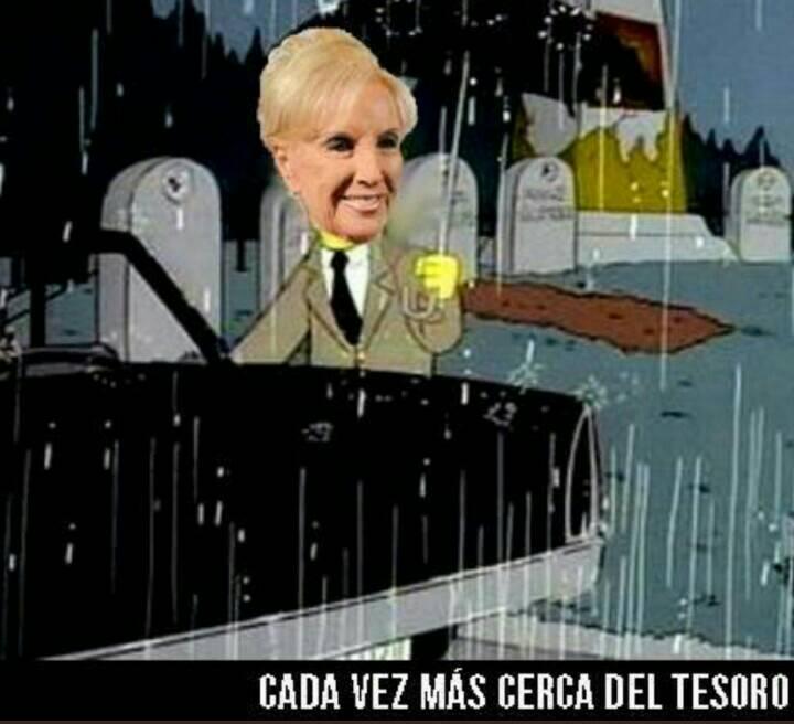 Menem está mal y Mirtha tipo…