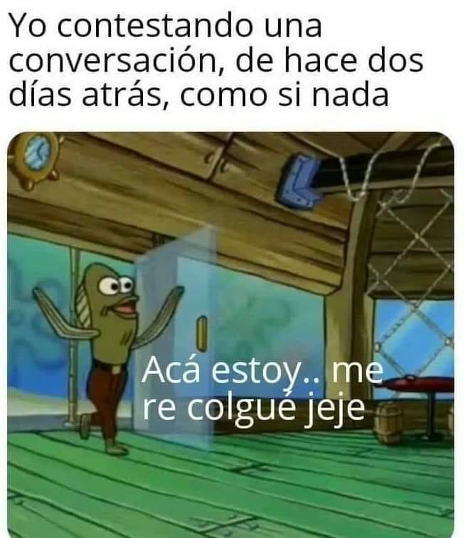 Respondiendo chats viejos con estilo