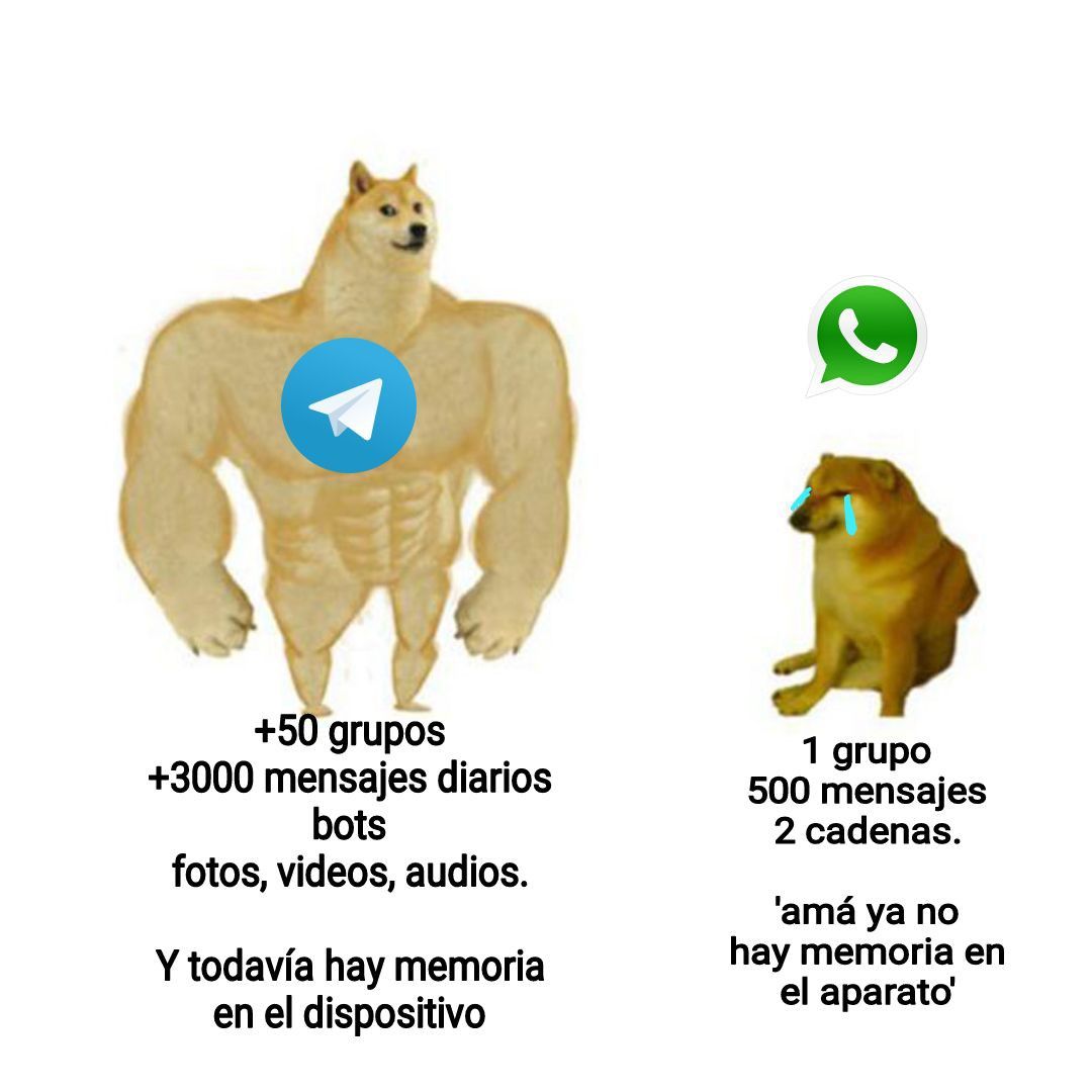 Whatsapp vs Telegram