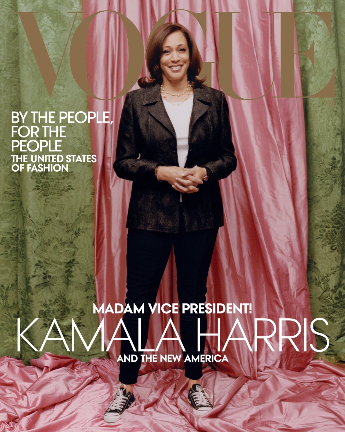 Kamala Harris es la portada de la revista Vogue