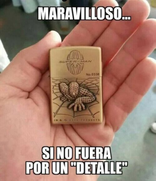 Algo anda mal con este encendedor