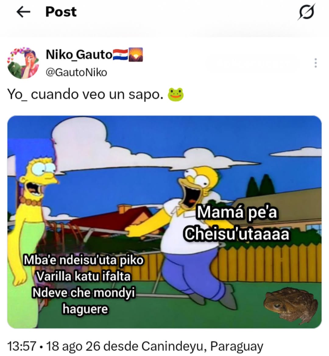 Un sapo