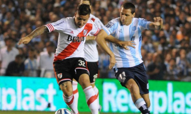 River y Racing se miden en el Monumental