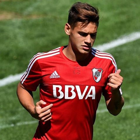 Con el pibe Martínez Quarta