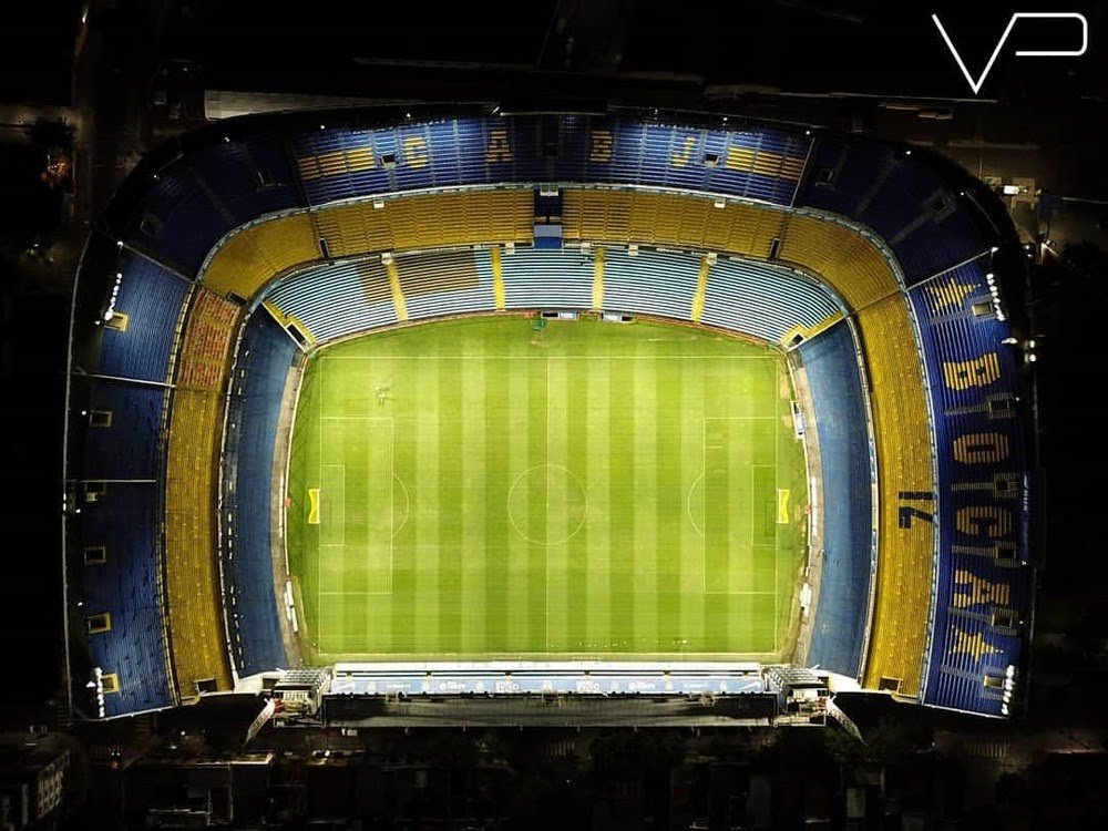 Nueva iluminación en la Bombonera