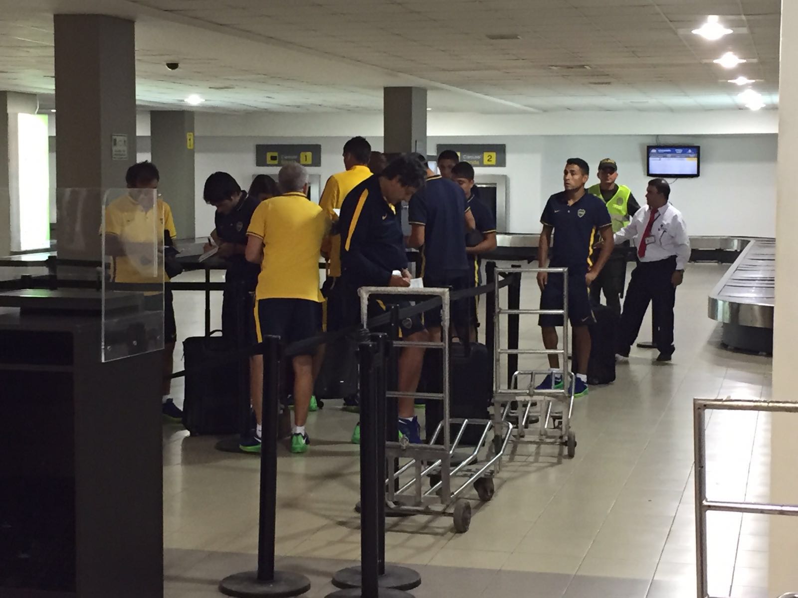 Boca ya está en Colombia