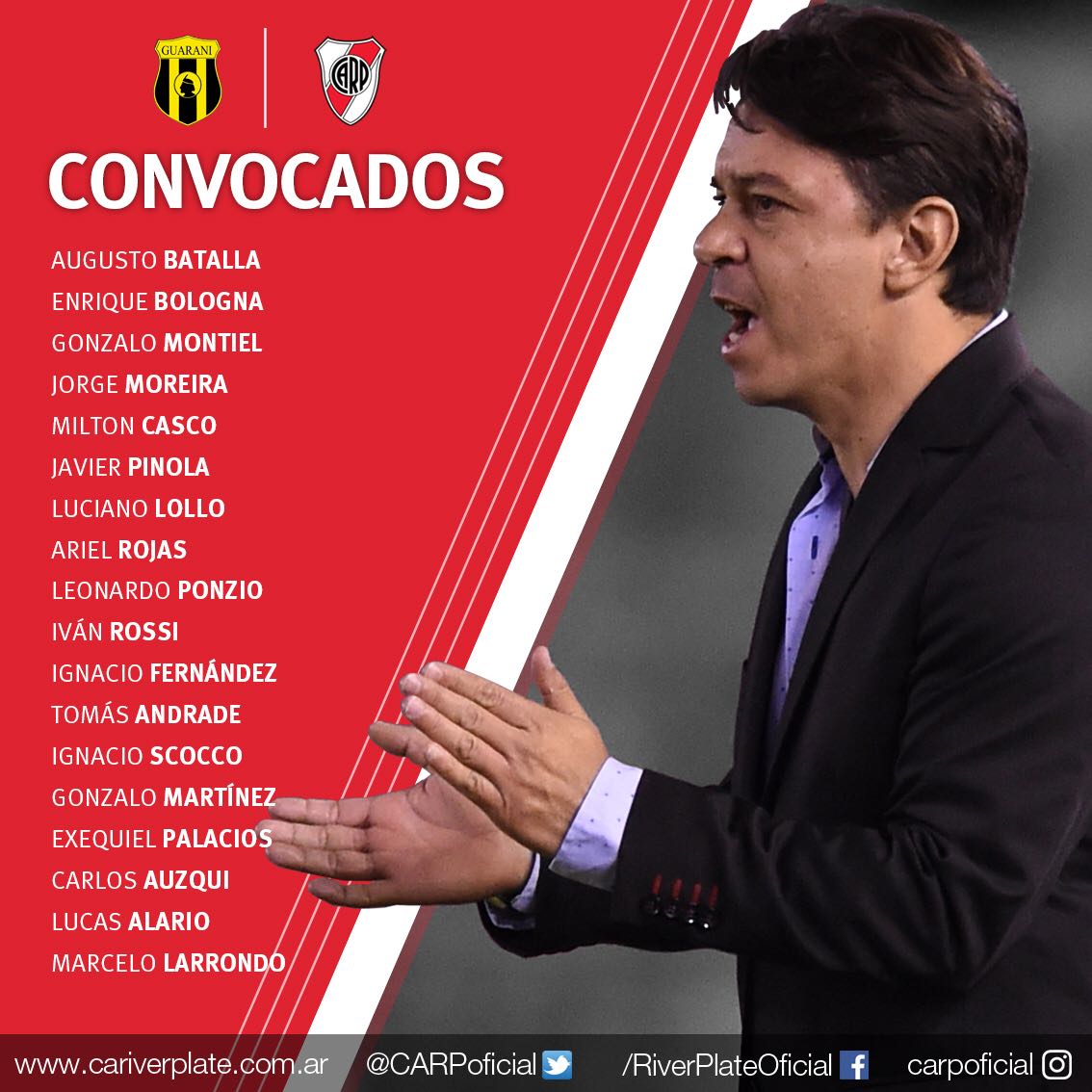 convocados