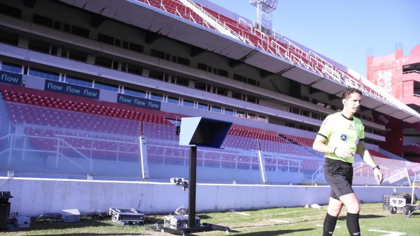 Se probó el VAR en Argentina