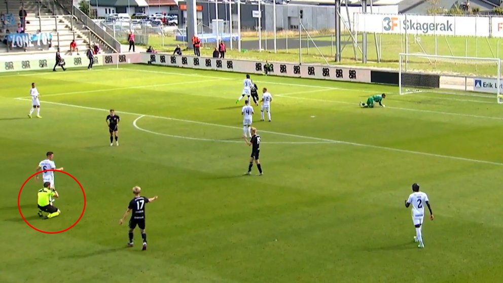 Insólito error de un árbitro