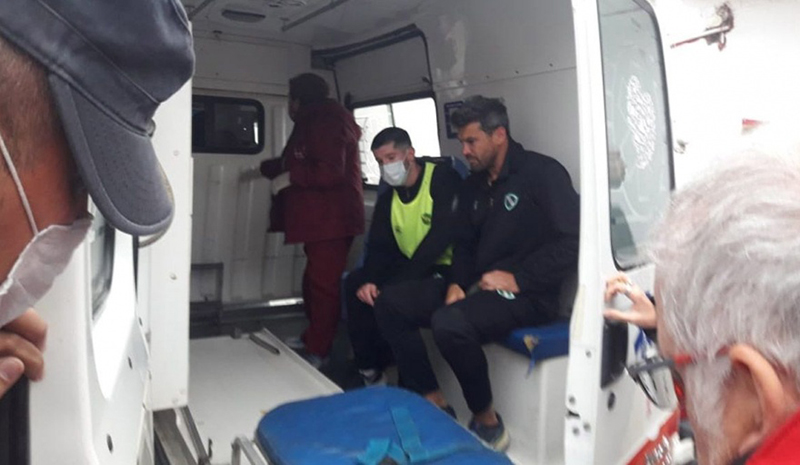 Locura en el Ascenso: balearon a un DT en plena cancha