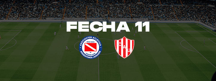Argentinos Juniors (4) – Unión Santa Fe (0) Gol de Argentinos Juniors