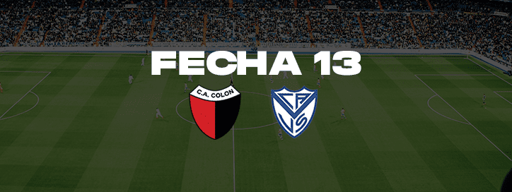 Colón Santa Fe (2) – Vélez Sarsfield (1) Gol de Gianluca Prestianni