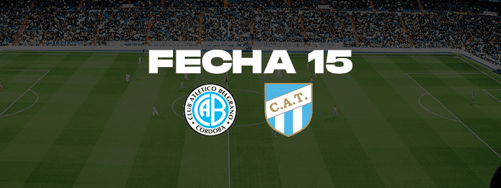 Belgrano (1) – Atlético Tucumán (0) El gol de Pablo Vegetti