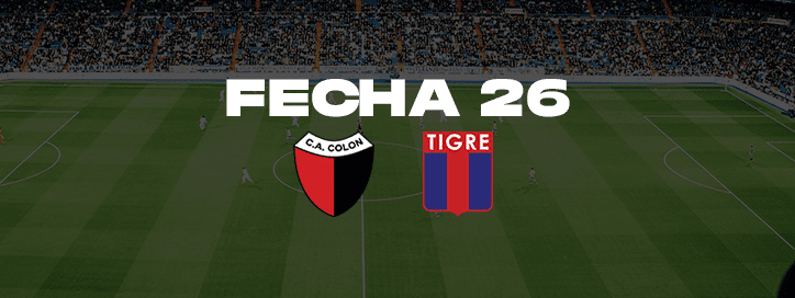 Colón Santa Fe (1) – Tigre (3) El gol de Agustín Cardozo