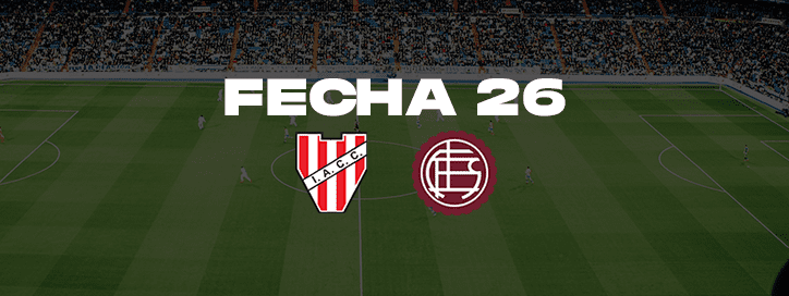 Instituto (1) – Lanús (1) Gol de Pedro De La Vega