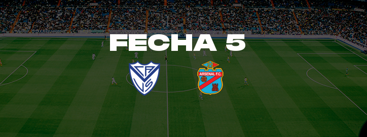 Vélez Sarsfield (2) – Arsenal de Sarandí (1) Gol de Juan Ignacio Méndez