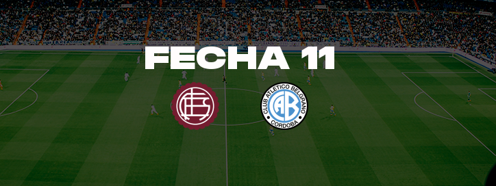 Lanús (2) – Belgrano (0) El gol de Luciano Boggio