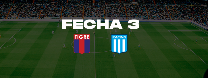 Tigre (0) – Racing Club (4) El gol de Juan Fernando Quintero