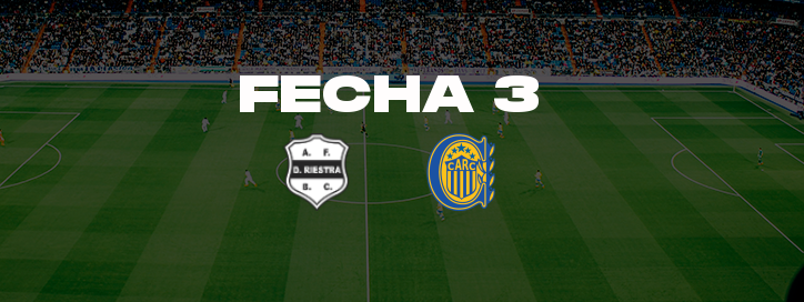 Deportivo Riestra (0) – Rosario Central (1) El gol de Luca Martínez