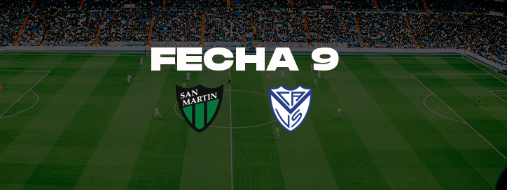 San Martín  (SJ) (0) – Vélez (2) 19/09/2025 – Videogol: SMA 0 – VEL 2