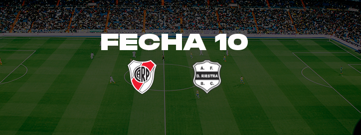 River  (1) – Deportivo Riestra (1) 28/09/2025 – Videogol: RIV 1 – RIE 1