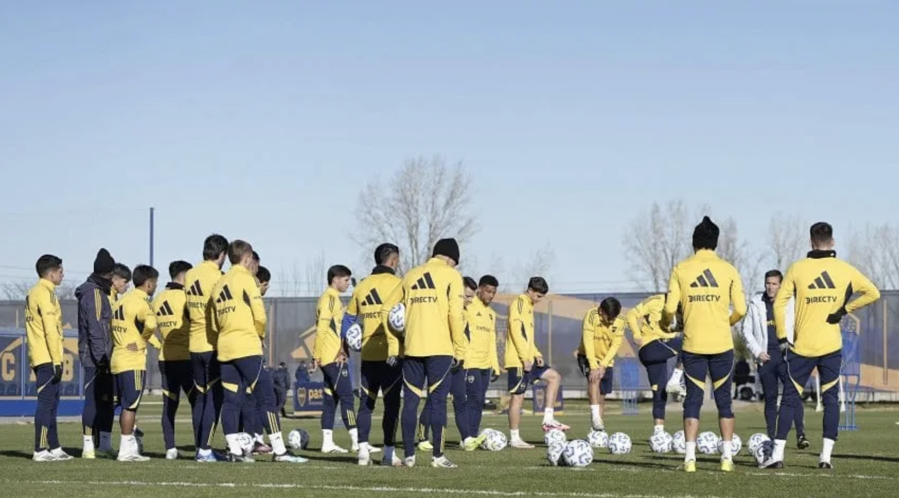 Russo habló con el plantel de Boca