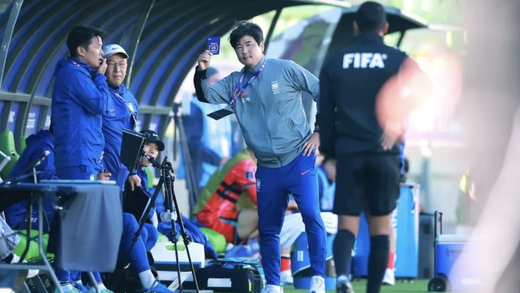 La tarjeta verde debutó en el Mundial Sub 20