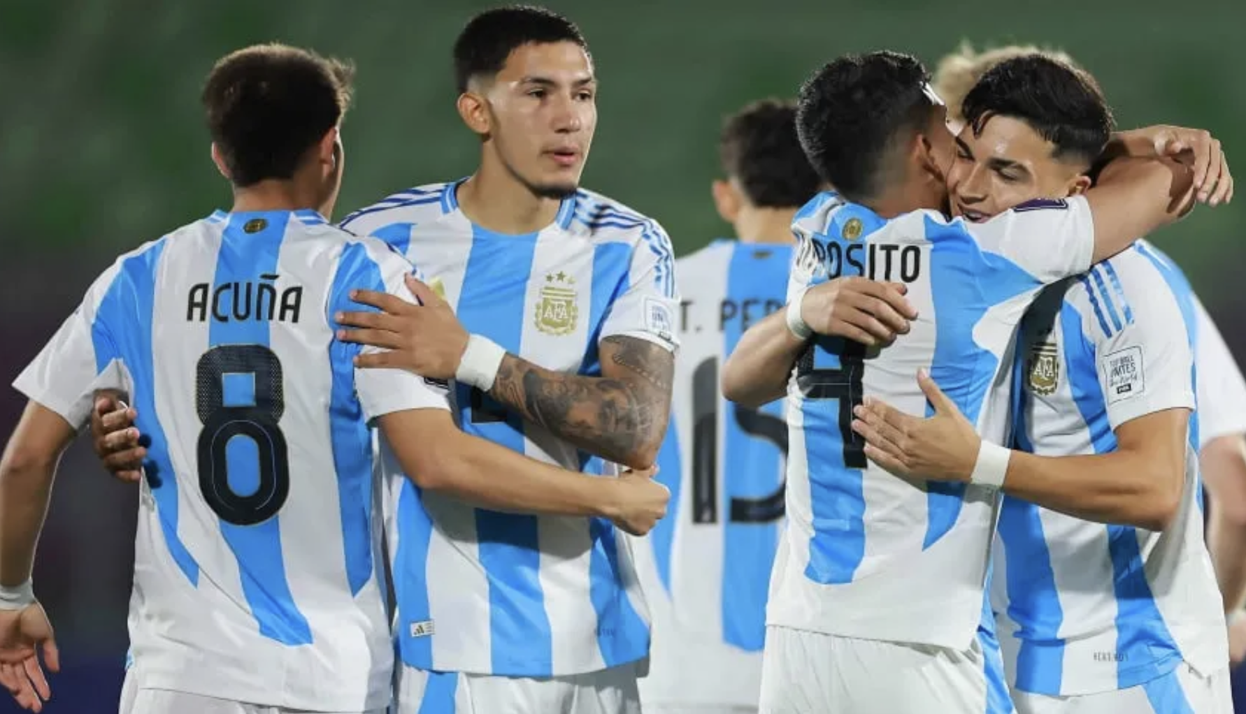 La Selección Argentina goleó a Australia y se metió en octavos del Mundial Sub 20
