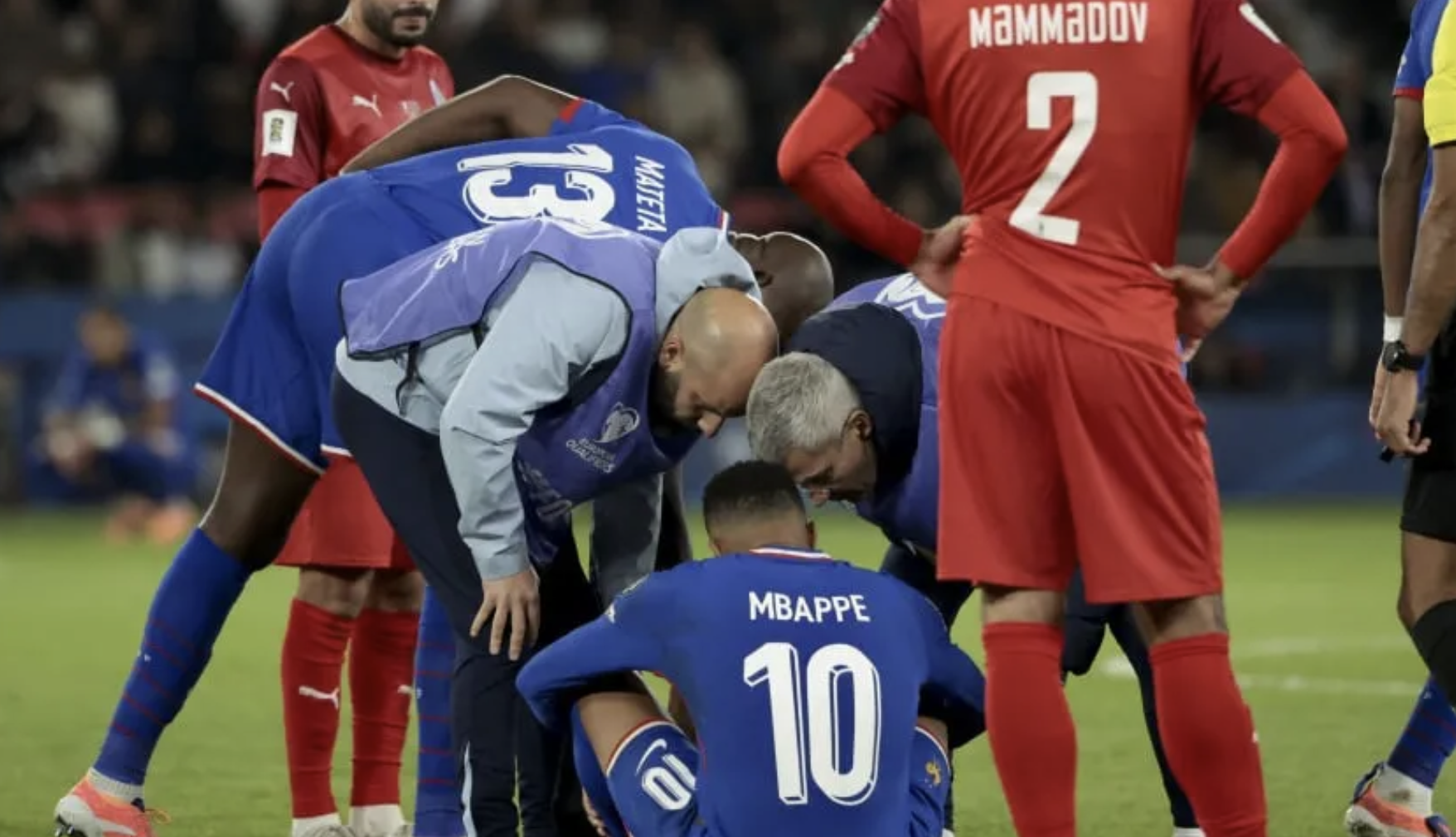 Mbappé fue liberado de la concentración de Francia