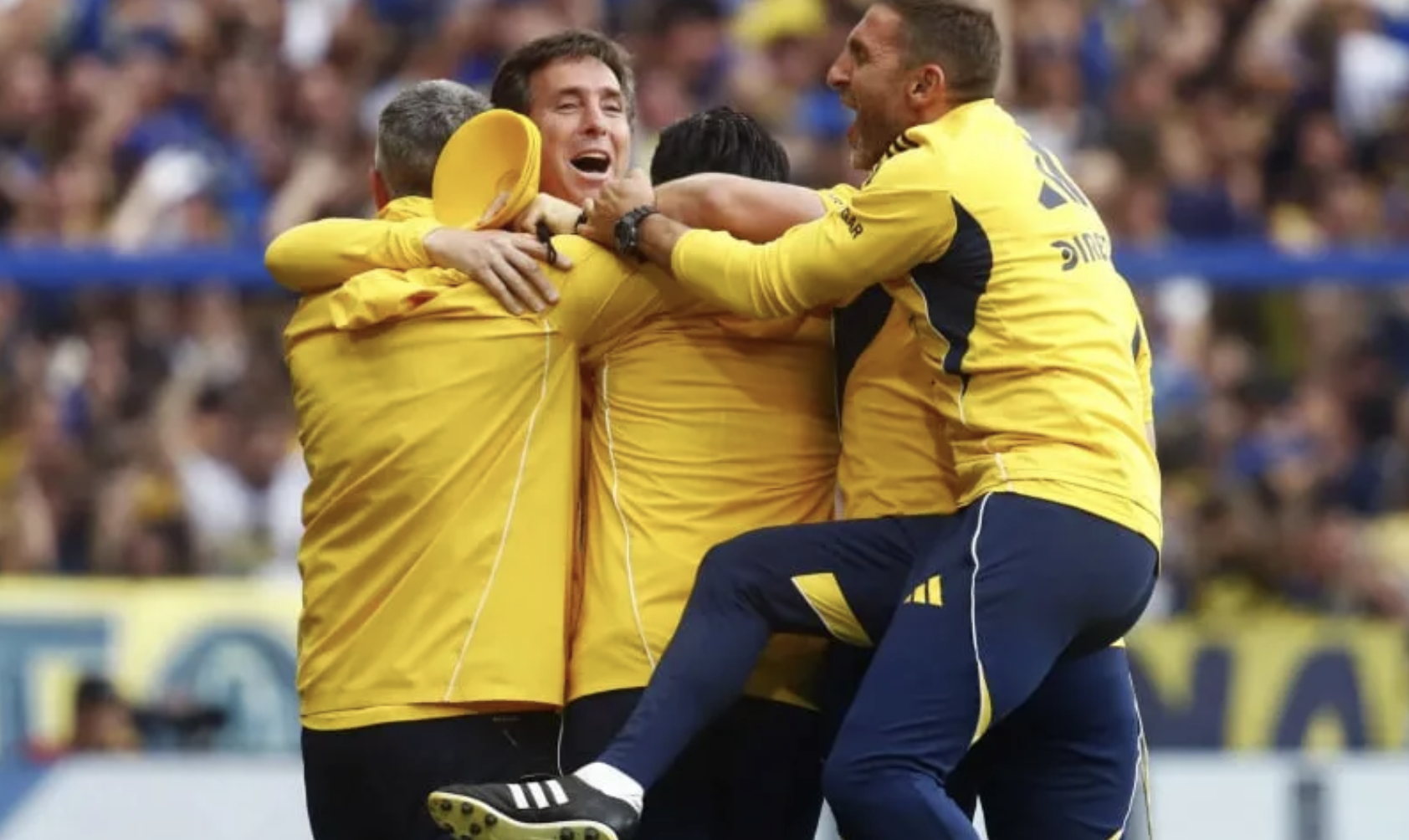 Úbeda le dedicó el triunfo sobre River a Russo