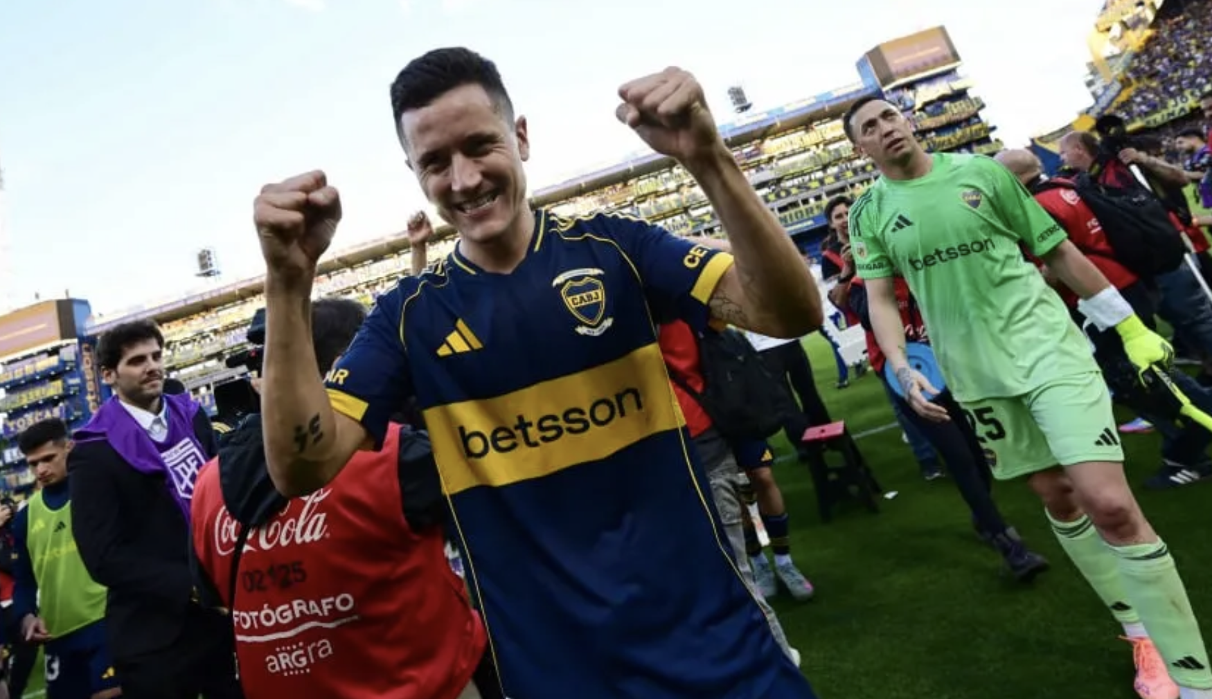 Ander Herrera sería titular en Boca después de cinco meses