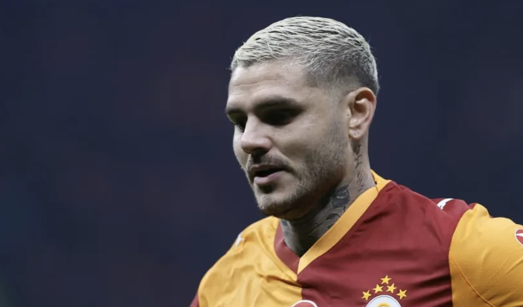 Mauro Icardi, “molesto” en Galatasaray