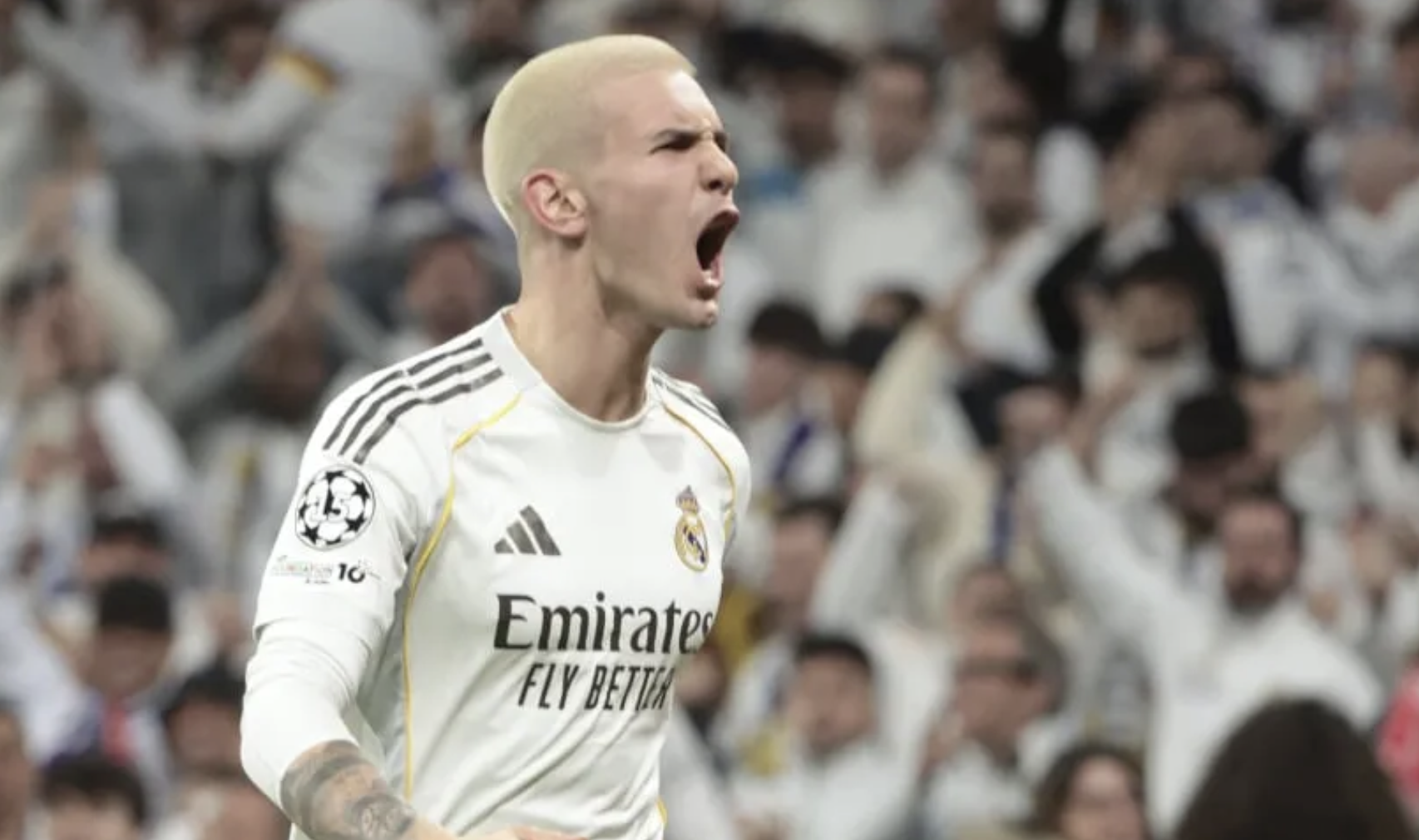 La respuesta de Mastantuono a las críticas