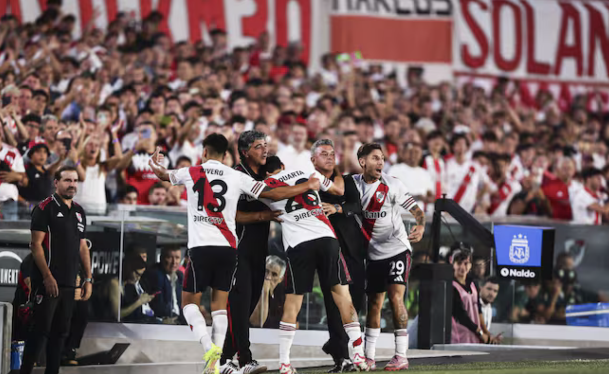River le ganó a Banfield en la despedida de Marcelo Gallardo
