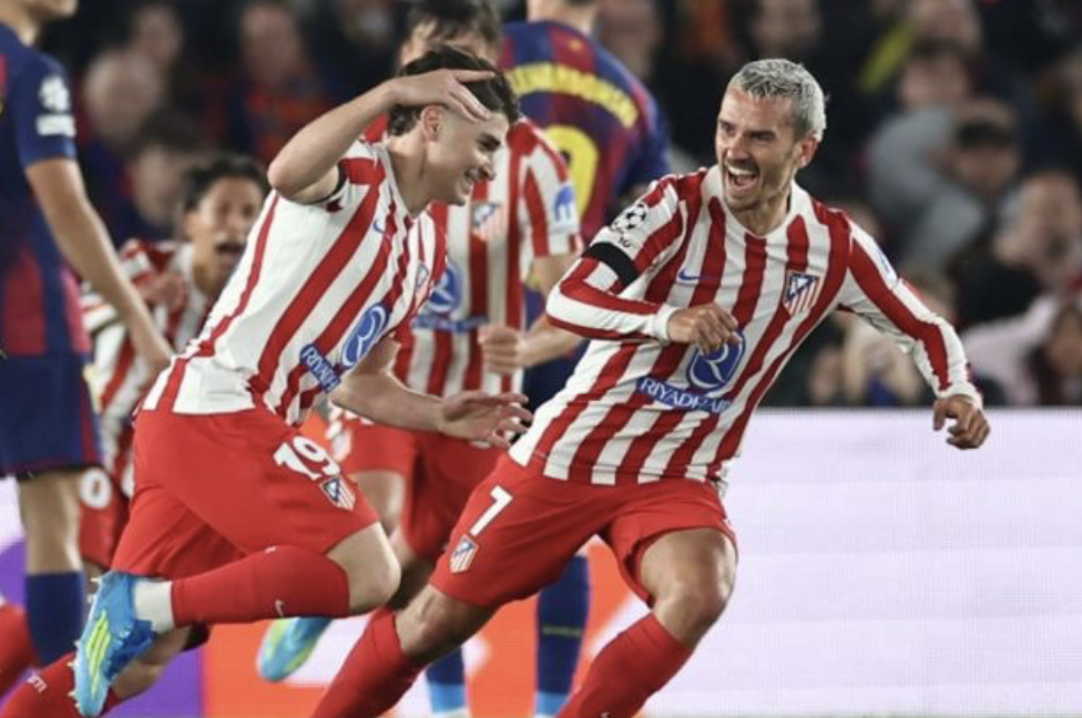 Atlético de Madrid le dio el primer cachetazo al Barcelona